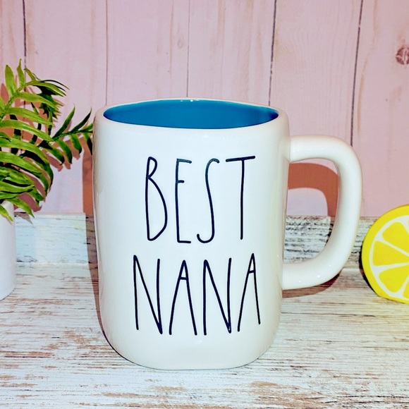 Rae Dunn Other - Rae Dunn BEST NANA mug with turquoise interior